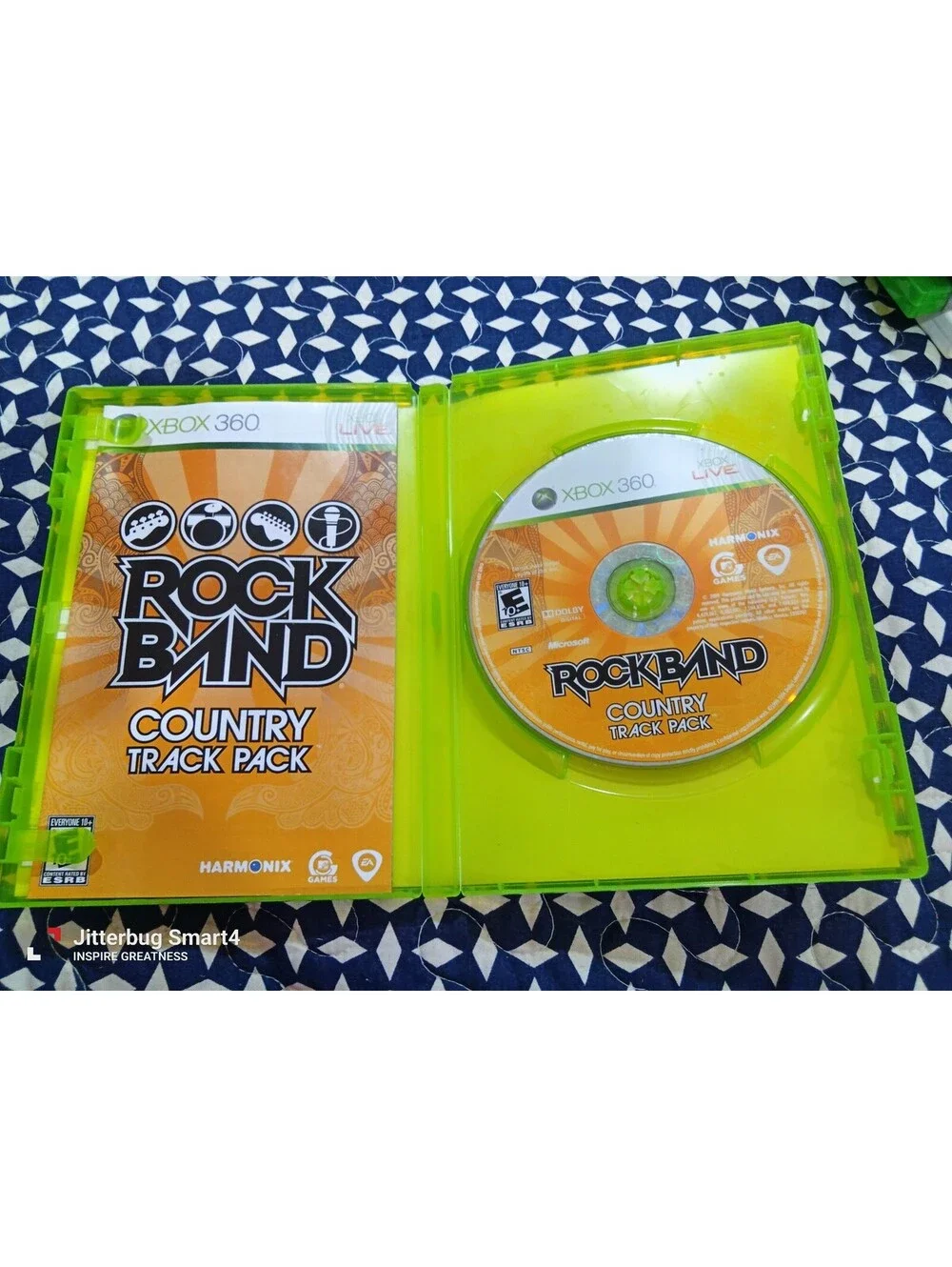 Rock Band: Country Track Pack (Microsoft Xbox 360, 2009)